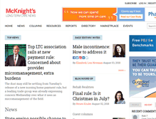 Tablet Screenshot of mcknights.com